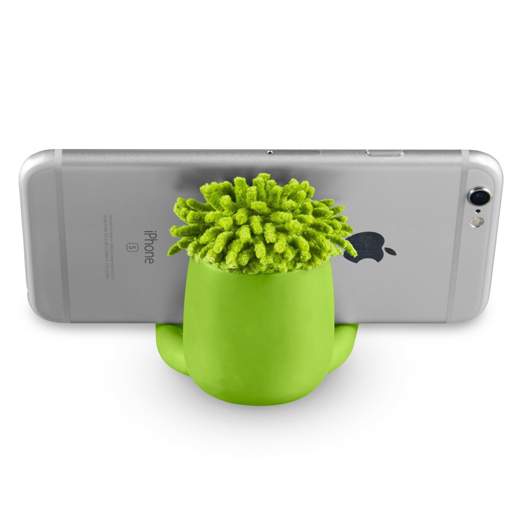 How do personalized phone stands enhance brand visibility?